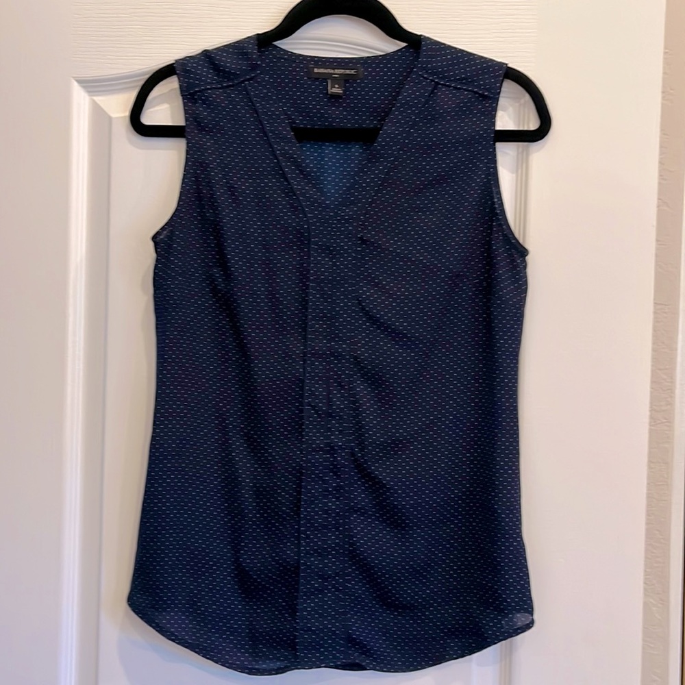 Banana Republic Polka Dot Sleeveless Top